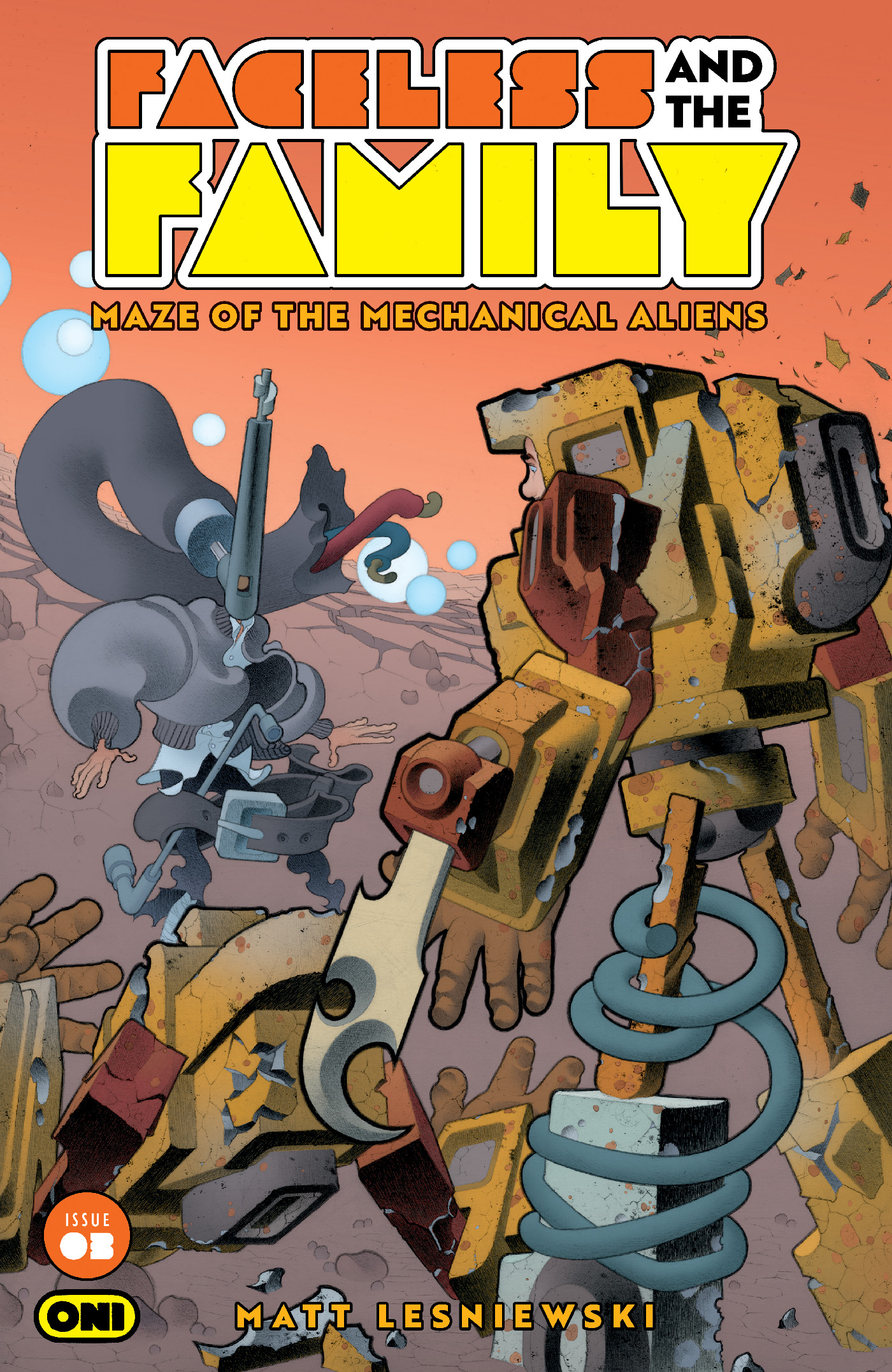FACELESS AND THE FAMILY MAZE OF THE MECHANICAL ALIENS #03
