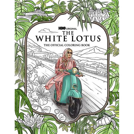 HBO ORIGINAL SERIES THE WHITE LOTUS TP THE OFFICIAL COLORING BOOK