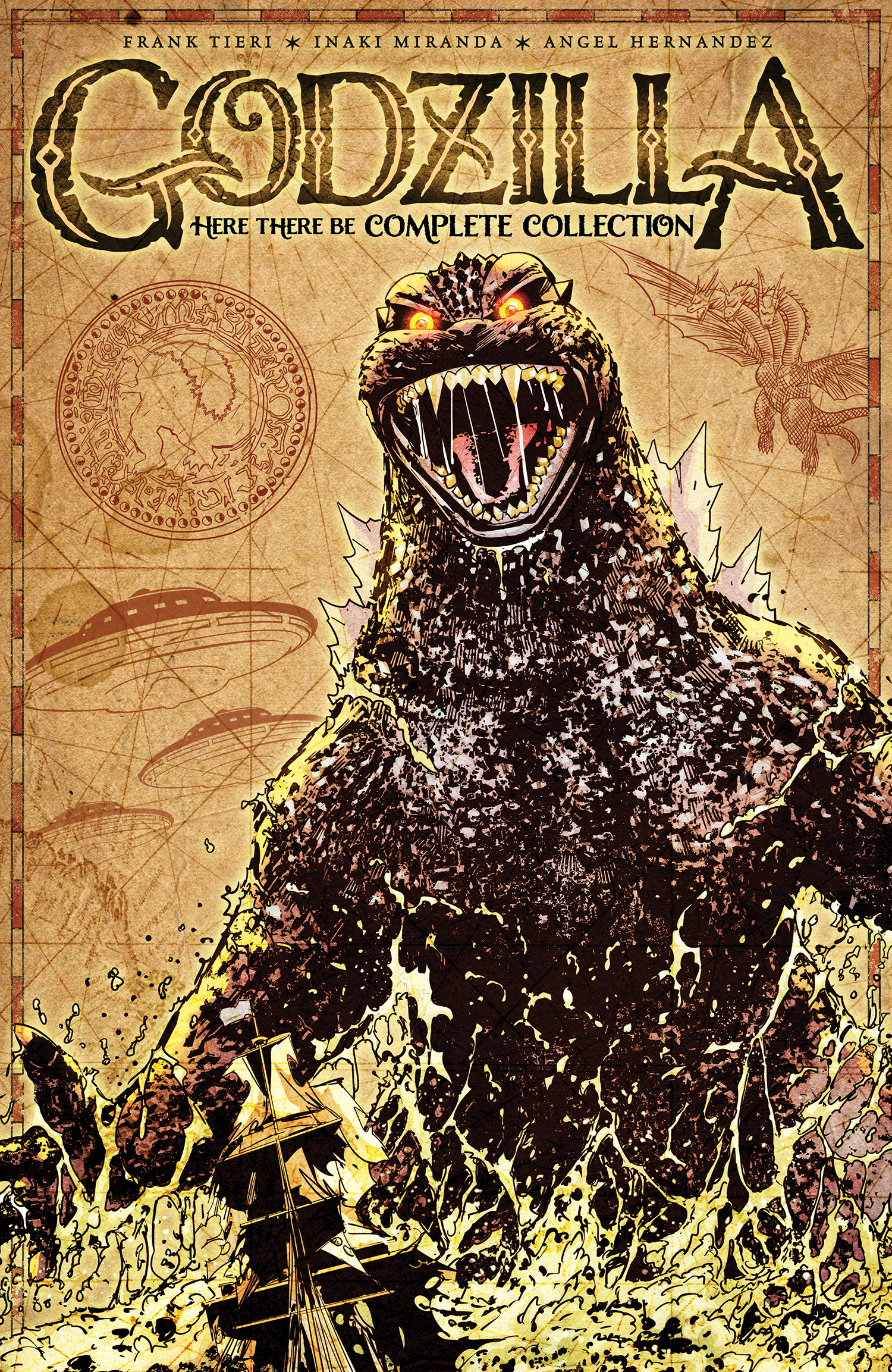 GODZILLA HERE THERE BE COMPLETE COLLECTION TP