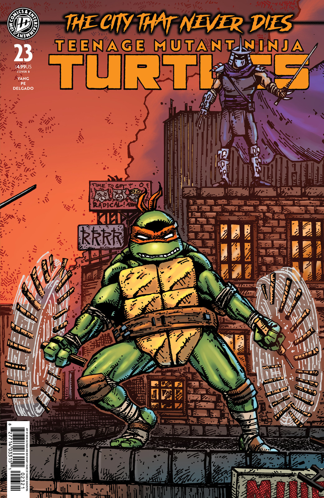 TEENAGE MUTANT NINJA TURTLES #23