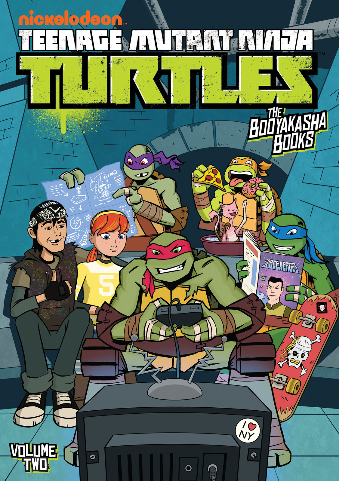 TEENAGE MUTANT NINJA TURTLES THE BOOYAKASHA BOOKS, VOL. 02 TP