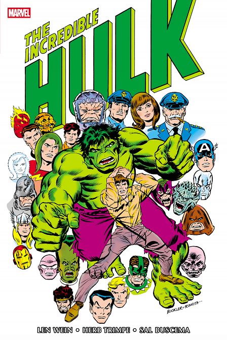 INCREDIBLE HULK OMNIBUS VOL. 04 RICH BUCKLER COVER HC