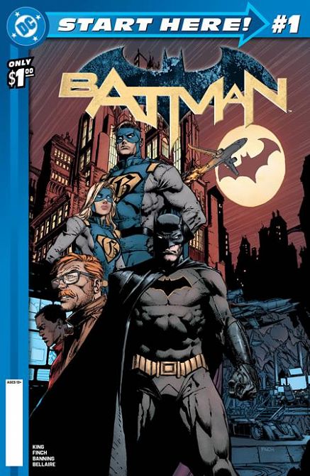DC START HERE - BATMAN (2016) #1