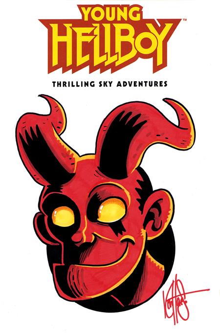DF YOUNG HELLBOY THRILLING SKY ADVENTURES #1