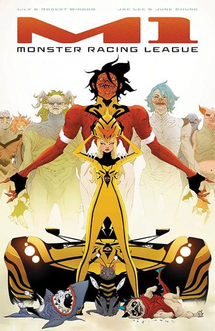 M1 MONSTER RACING LEAGUE TP VOL 01 JAE LEE CVR