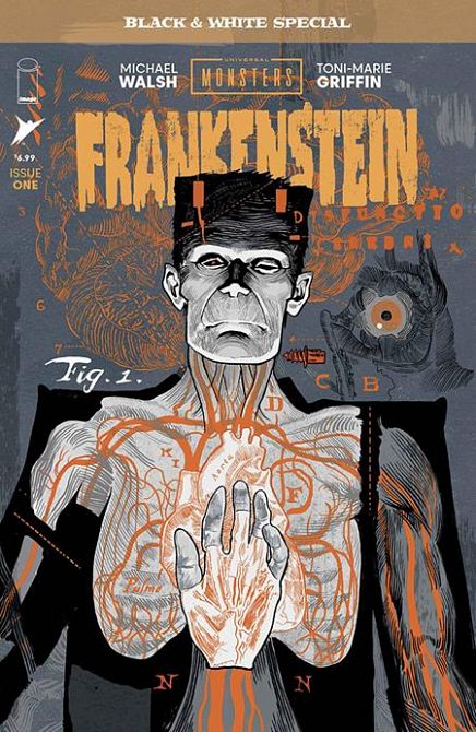 UNIVERSAL MONSTERS FRANKENSTEIN B&W SPECIAL #1