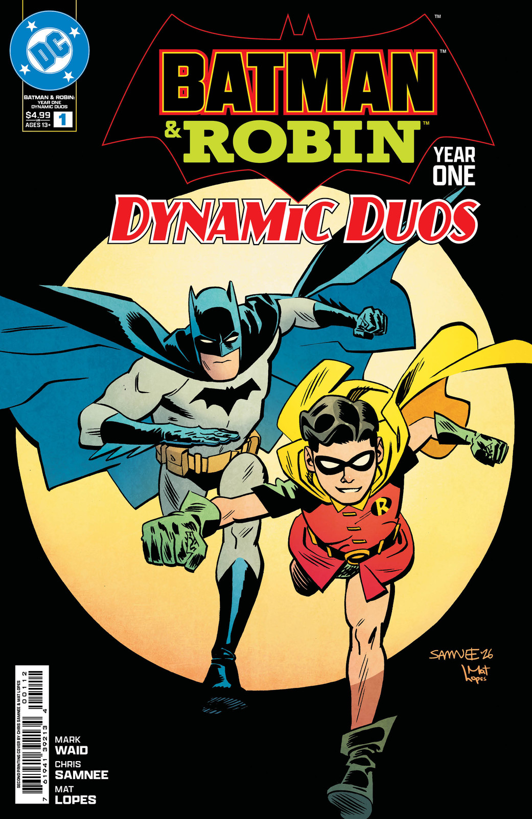 BATMAN & ROBIN YEAR ONE DYNAMIC DUOS #1