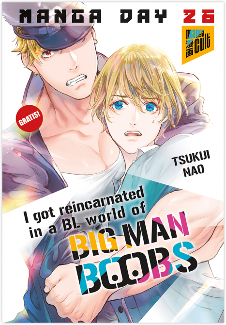 MANGA-DAY 2026: I got reincarnated in a BL world of BIG MAN BOOBS #1 (GRATIS-MANGA)