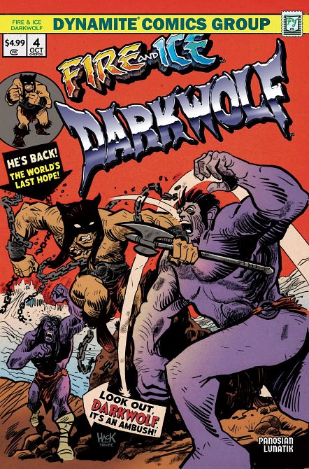FIRE AND ICE DARKWOLF #4