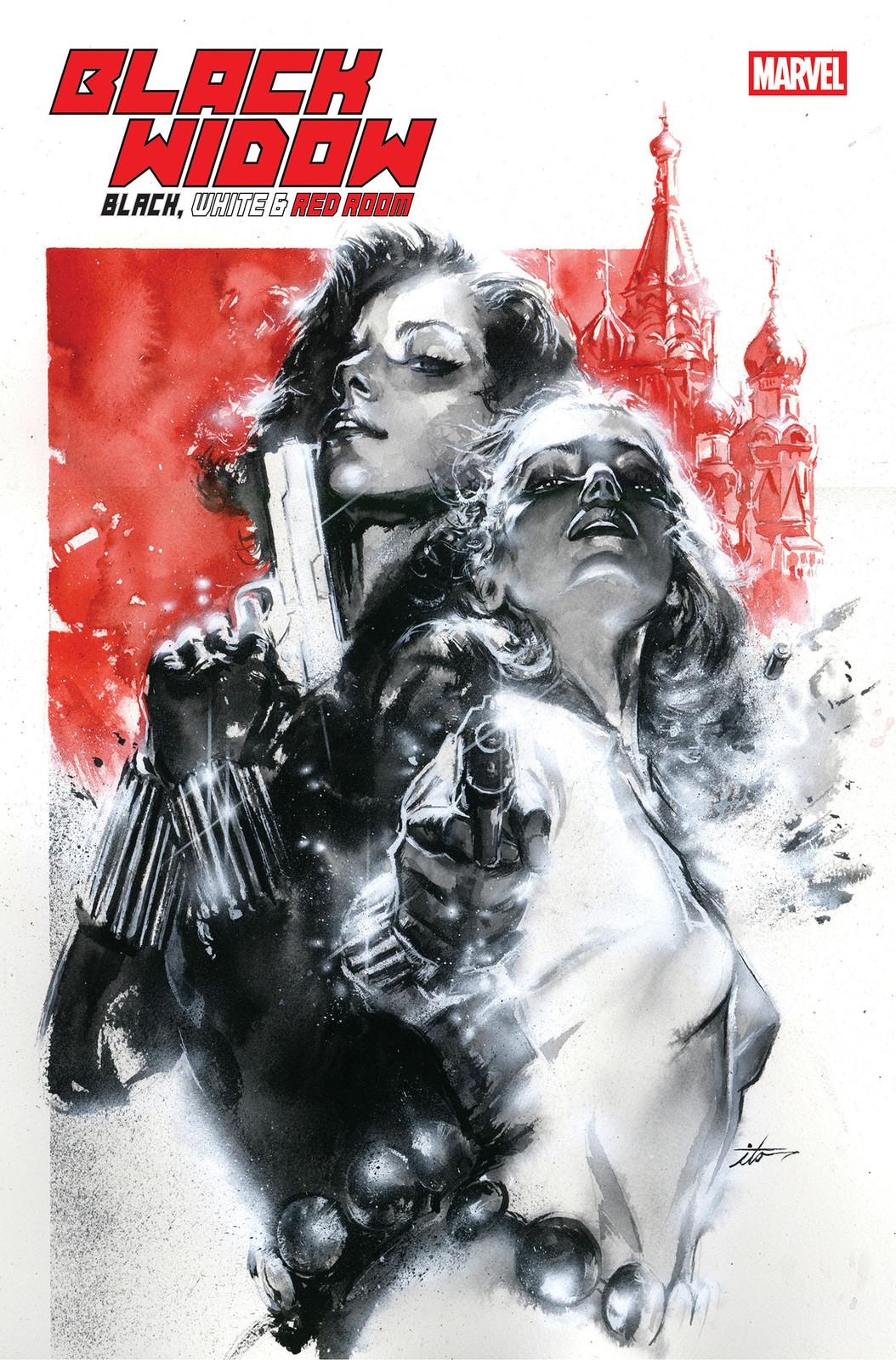 BLACK WIDOW BLACK, WHITE & RED ROOM #01