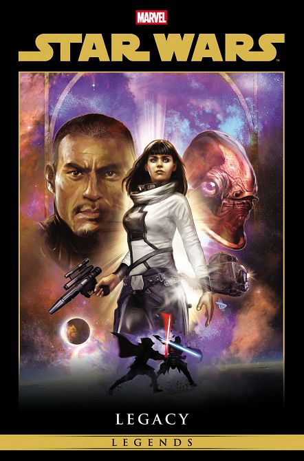 STAR WARS LEGENDS LEGACY OMNIBUS VOL. 02 DAVE WILKINS COVER [DM ONLY] HC