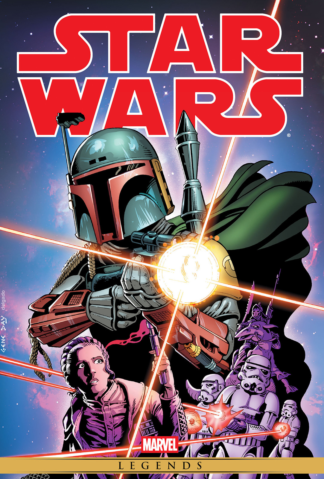 STAR WARS THE ORIGINAL MARVEL YEARS OMNIBUS VOL. 02 GENE DAY COVER [NEW PRINTING] HC