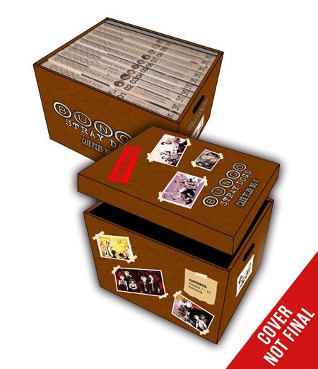 BUNGO STRAY DOGS CASE FILES BSD 01 - 10 BOX SET #1