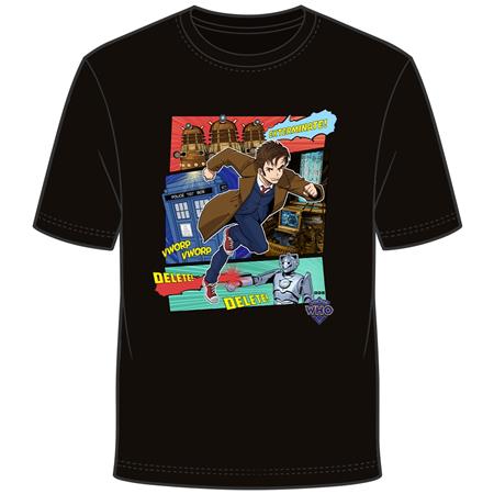 DOCTOR WHO DR MANGA T-SHIRT M #1