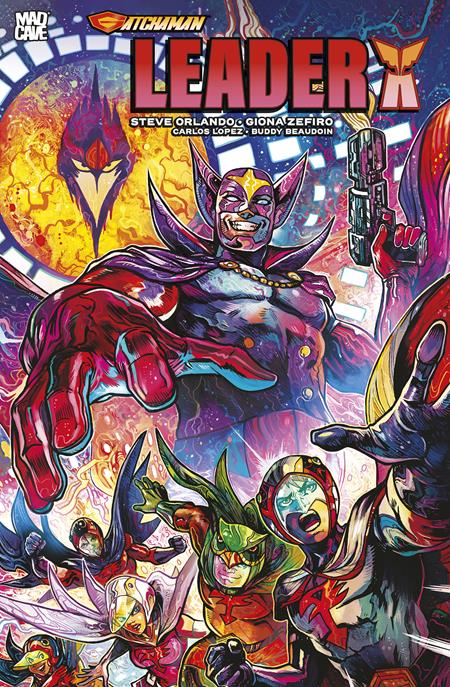 GATCHAMAN LEADER X (ONE-SHOT) CVR A VINCENZO RICCARDI #1