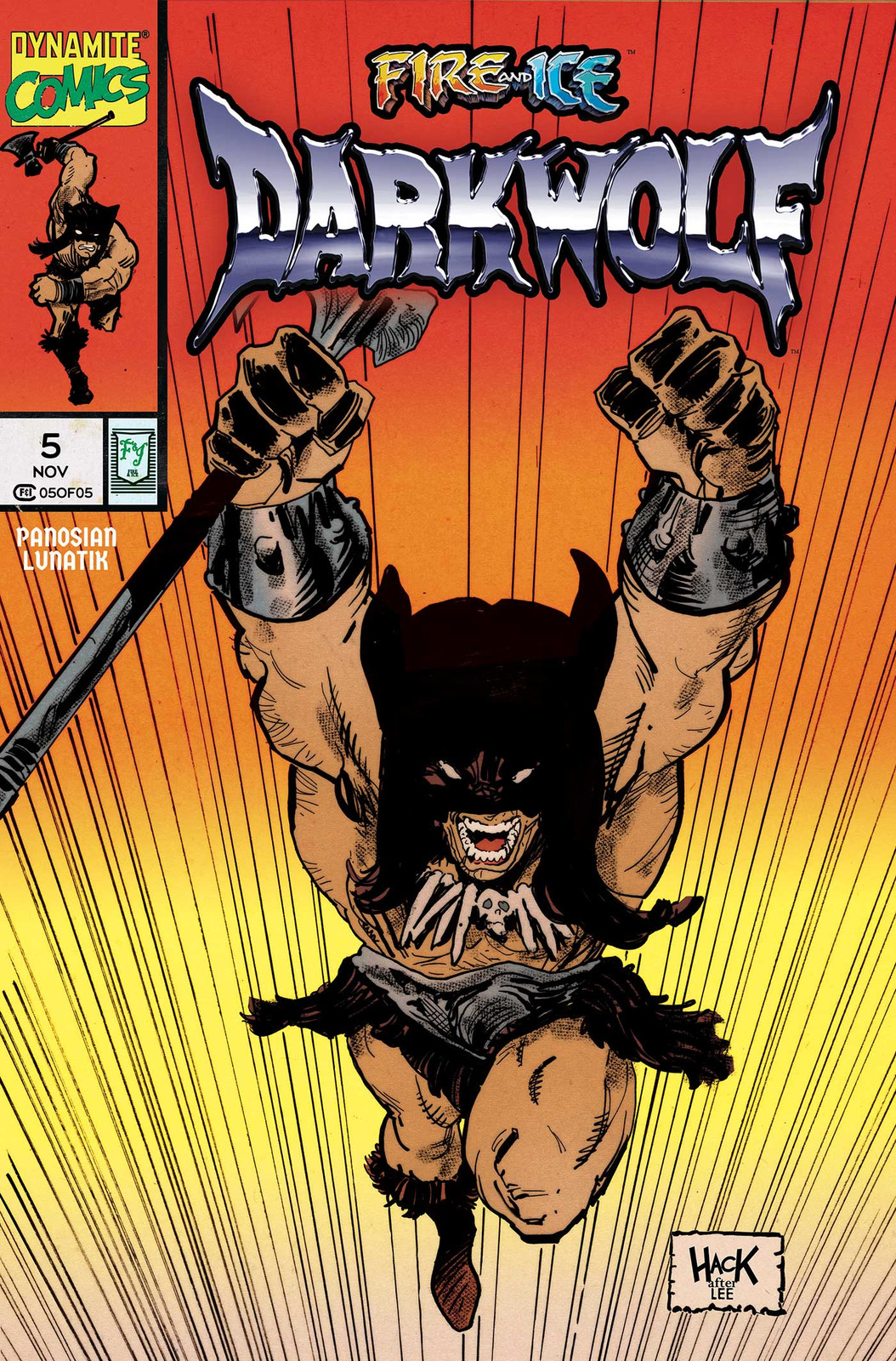 FIRE AND ICE DARKWOLF #5