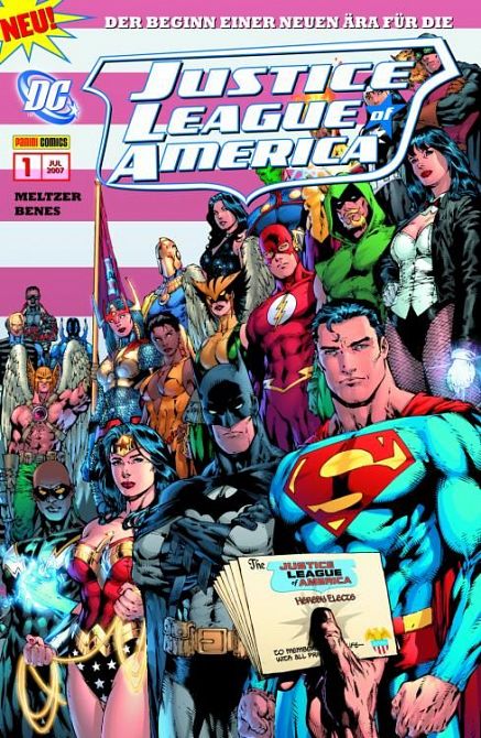 JUSTICE LEAGUE OF AMERICA  (ab 2007) #01