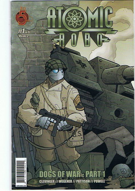 ATOMIC ROBO DOGS OF WAR #1 ATOMIC ROBO DOGS OF WAR #1