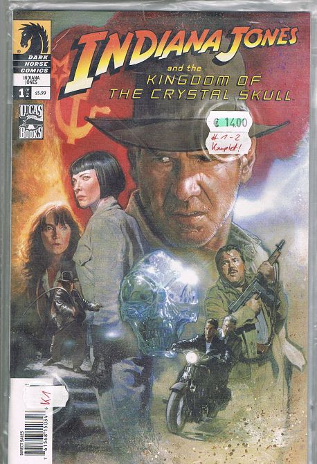 INDIANA JONES & KINGDOM O/T CRYSTAL SKULL INDIANA JONES & KINGDOM O/T CRYSTAL SKULL