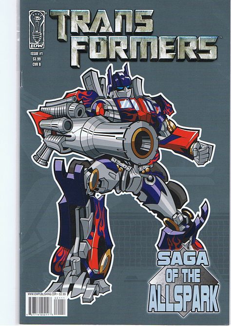 TRANSFORMERS MOVIE PREQUEL SAGA O/T ALLSPARK #1 TRANSFORMERS MOVIE PREQUEL SAGA O/T ALLSPARK #1
