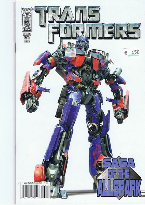 TRANSFORMERS MOVIE PREQUEL SAGA O/T ALLSPARK #4 TRANSFORMERS MOVIE PREQUEL SAGA O/T ALLSPARK #4