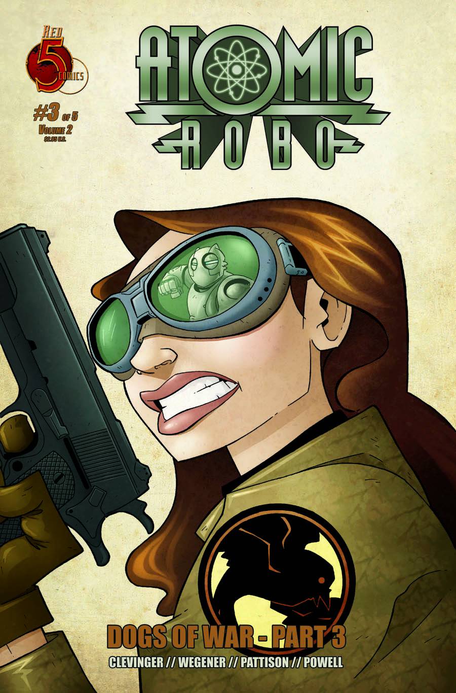 ATOMIC ROBO DOGS OF WAR #3 ATOMIC ROBO DOGS OF WAR #3