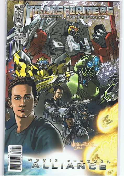 TRANSFORMERS REVENGE FALLEN MOVIE PREQUEL ALLIANCE #1 TRANSFORMERS REVENGE FALLEN MOVIE PREQUEL ALLIANCE #1