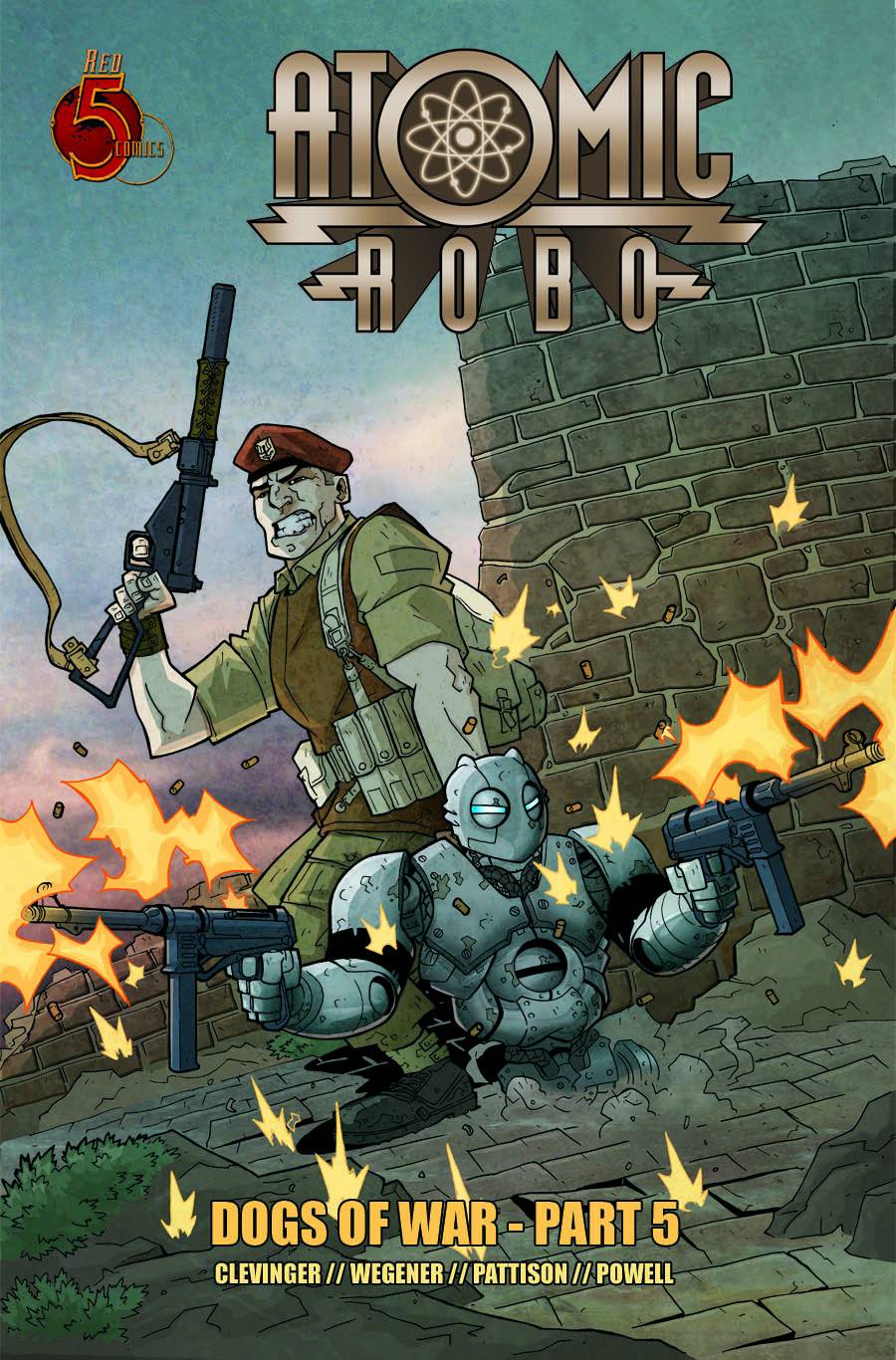 ATOMIC ROBO DOGS OF WAR #5 ATOMIC ROBO DOGS OF WAR #5