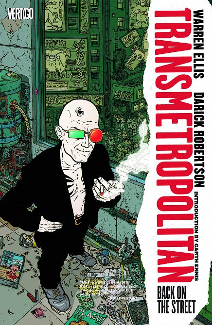 TRANSMETROPOLITAN TP VOL 01 BACK ON THE STREET TRANSMETROPOLITAN TP VOL 01 BACK ON THE STREET