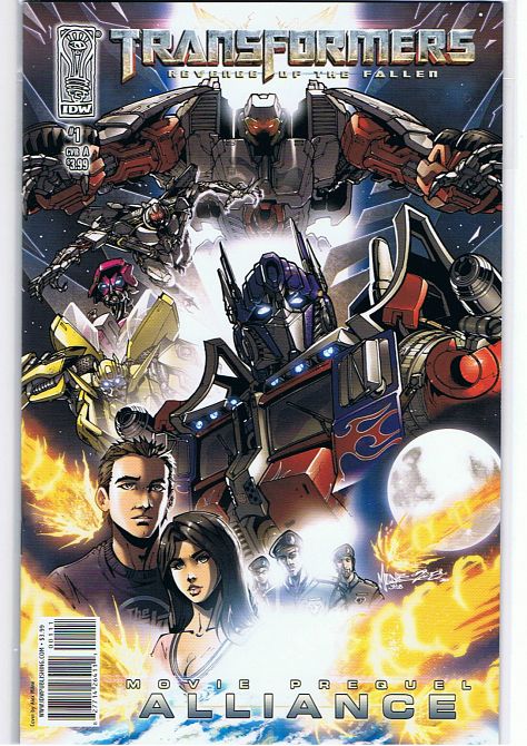 TRANSFORMERS REVENGE FALLEN MOVIE PREQUEL ALLIANCE #1