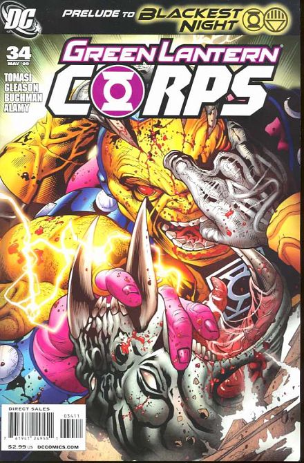 GREEN LANTERN CORPS (2006-2011) #34 GREEN LANTERN CORPS (2006-2011) #34