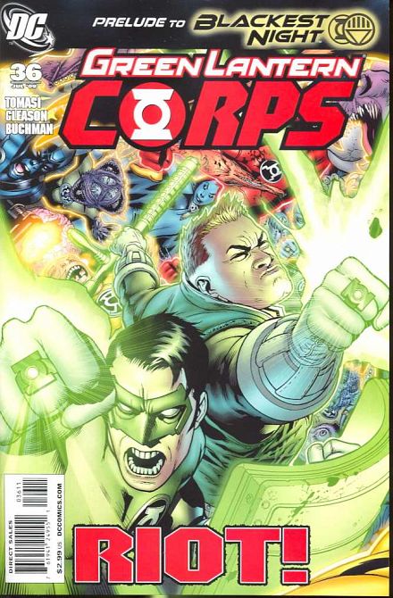GREEN LANTERN CORPS (2006-2011) #36 GREEN LANTERN CORPS (2006-2011) #36