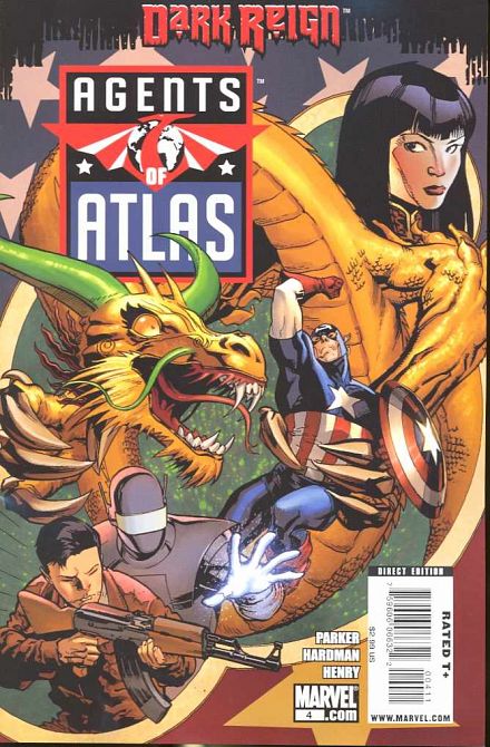AGENTS OF ATLAS (2009-2010) #4 AGENTS OF ATLAS (2009-2010) #4