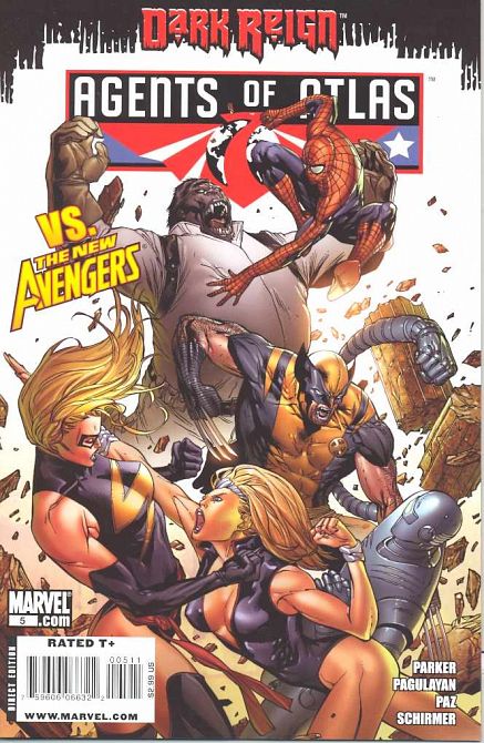 AGENTS OF ATLAS (2009-2010) #5 AGENTS OF ATLAS (2009-2010) #5
