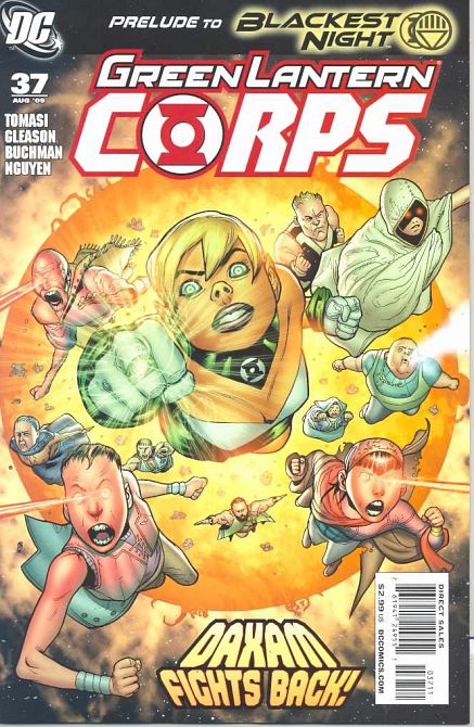 GREEN LANTERN CORPS (2006-2011) #37 GREEN LANTERN CORPS (2006-2011) #37