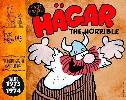 EPIC CHRONICLES OF HAGAR THE HORRIBLE HC 1973-74