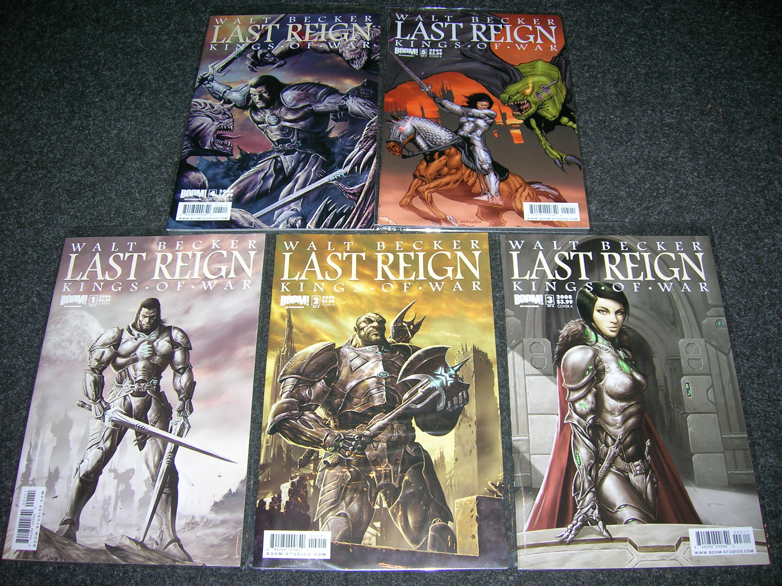 LAST REIGN KINGS OF WAR (2008)