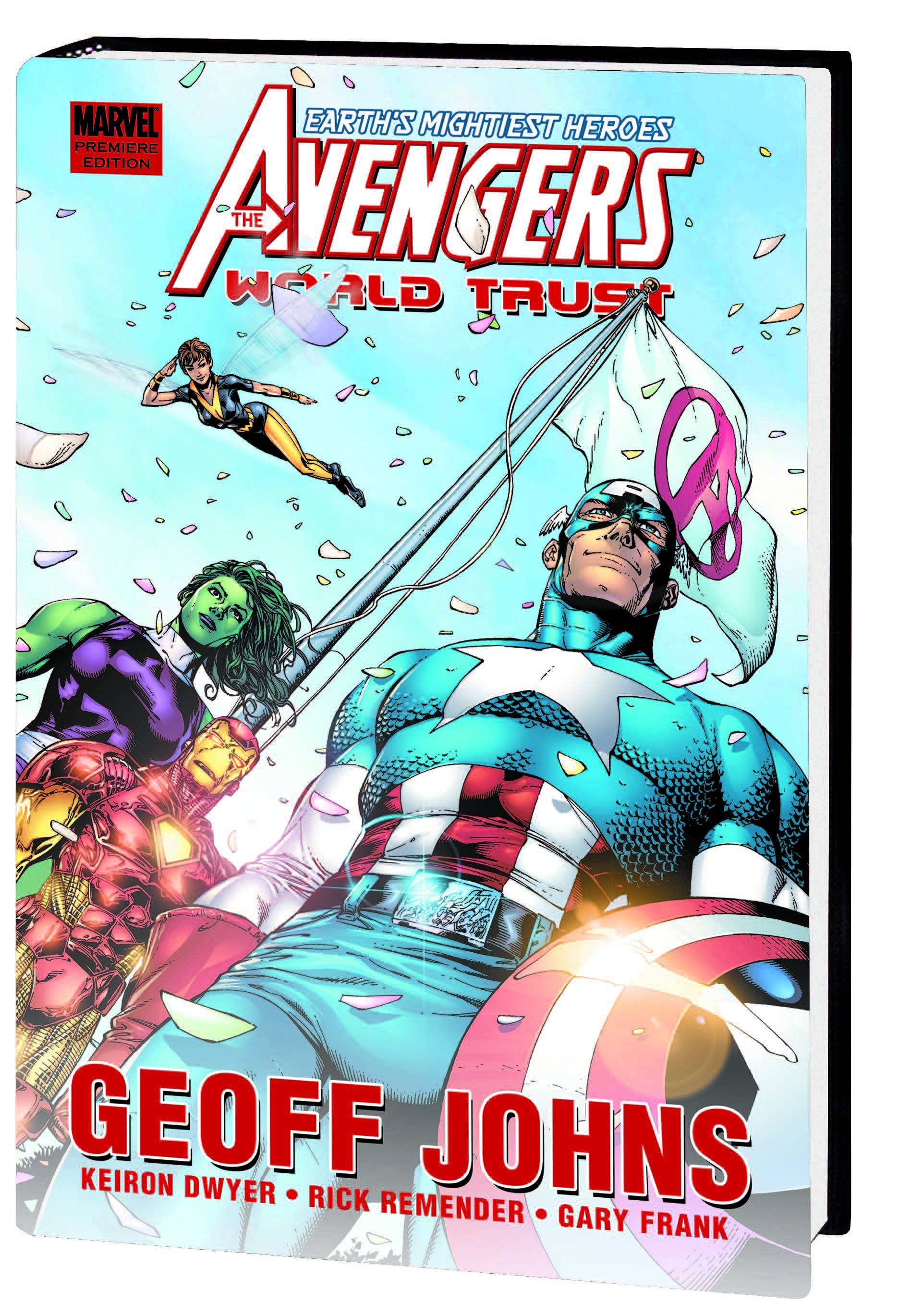 AVENGERS WORLD TRUST PREM HC AVENGERS WORLD TRUST PREM HC