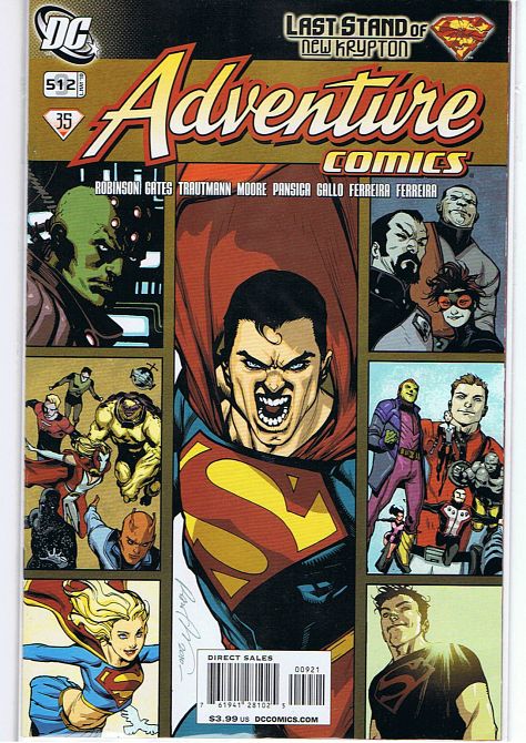 ADVENTURE COMICS #512 ADVENTURE COMICS #512