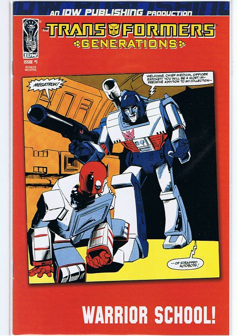 TRANSFORMERS GENERATIONS (IDW) #1