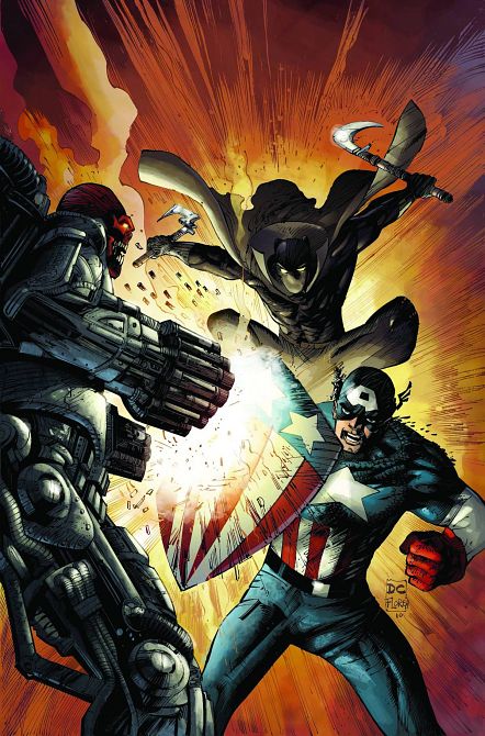 CAPTAIN AMERICA BLACK PANTHER FLAGS OF FATHERS #4 CAPTAIN AMERICA BLACK PANTHER FLAGS OF FATHERS #4