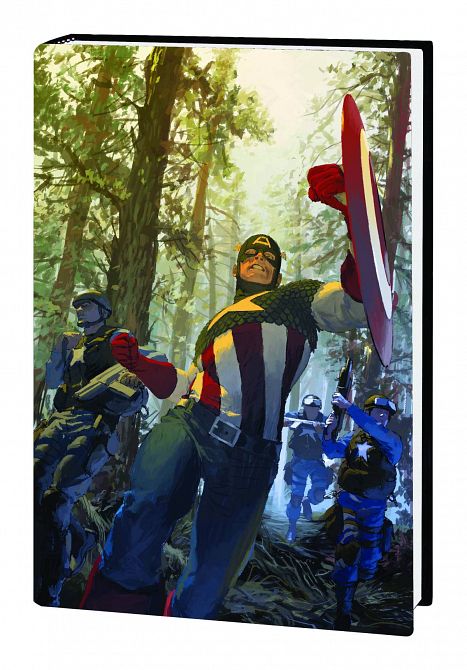 CAPTAIN AMERICA PREM HC TWO AMERICAS CAPTAIN AMERICA PREM HC TWO AMERICAS
