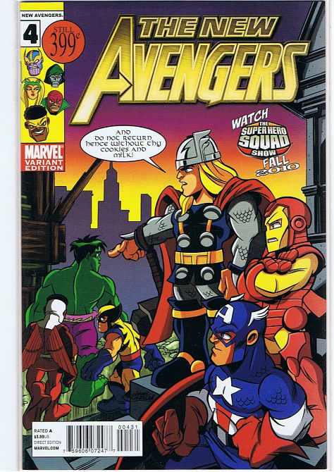 NEW AVENGERS (2010-2012) #4 NEW AVENGERS (2010-2012) #4