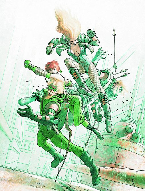 GREEN ARROW BLACK CANARY FIVE STAGES TP