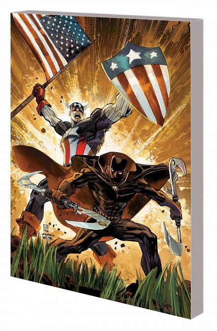 CAPTAIN AMERICA BLACK PANTHER FLAGS OUR FATHERS TP