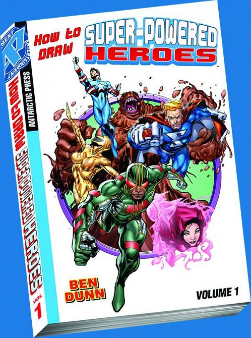 HOW TO DRAW SUPERPOWERED HEROES PKT MANGA TP
