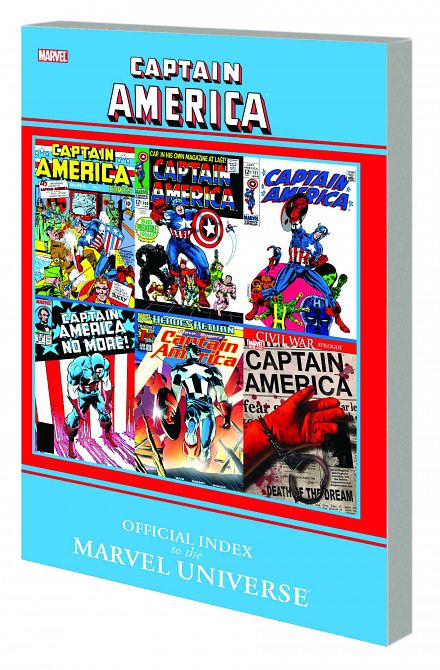CAPTAIN AMERICA OFF INDEX TO MARVEL UNIVERSE GN TP